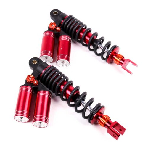 JGO. DE AMORTIGUADORES DE DOBLE GAS PARA MOTONETA ITALIKA – Azul