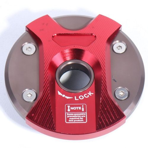 CUBIERTA ALUMINIO PARA TAPON DE GASOLINA BWS 125 – ROJA