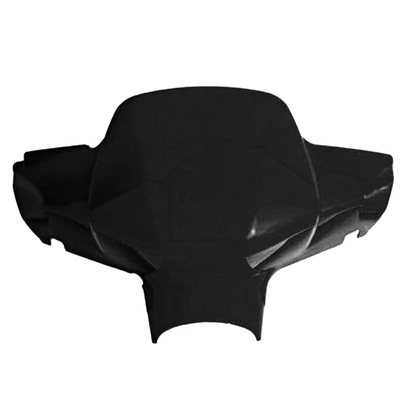 Careta tapa frontal crossataque negro - pieza de moto, scooter