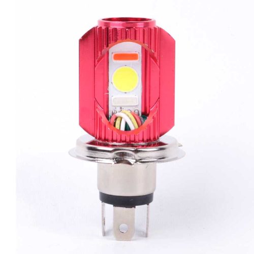 FOCO FARO HIPER-LED ALTA/ESTROBO 1500 LUMENS CON CUARTO AZUL Y ROJO