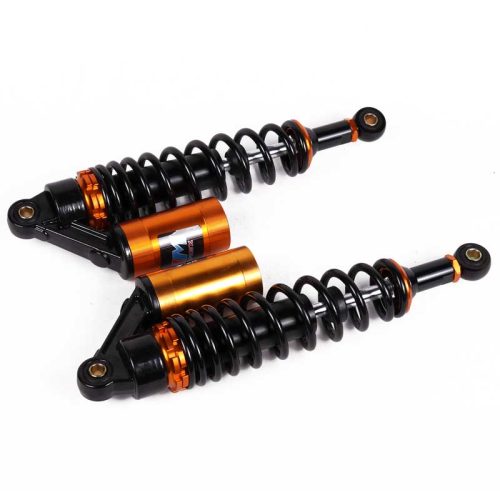 JGO. DE AMORTIGUADORES DE GAS UNIVERSAL PARA MOTO-TRABAJO – Amarillo