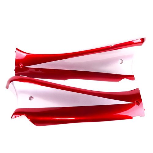 TAPAS LATERALES D PISO DS 125 DS 150 MOTONETAS ITALIKA – Rojo / Negro