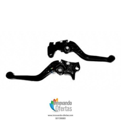 MANIJAS DEPORTIVAS ALUMINIO JGO. FZ16 NEGRO