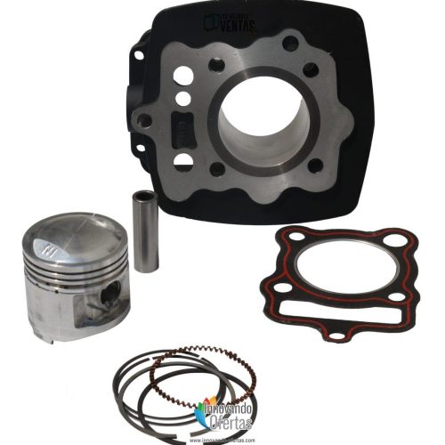 KIT DE CILINDRO, PISTON, ANILLOS,SEGURO Y PERNO FT125
