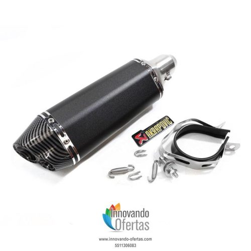 ESCAPE DEPORTIVO UNIVERSAL PISTA  NUEVO DOBLE SALIDA NEGRO UNIVERSAL