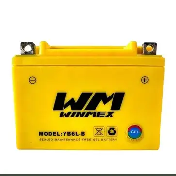 BATERIA GEL YB6L -B COLOR AMARILLO