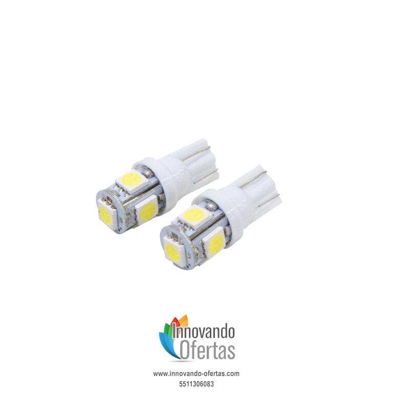 COPPIA LUCI TARGA 5 LED T10 W5W CANBUS 100% NO ERROR ALFA ROMEO 159 Brera - Foto 7
