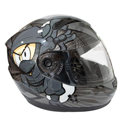 CASCO CERRADO NI?O YOGE GREY NINJA A3 XL
