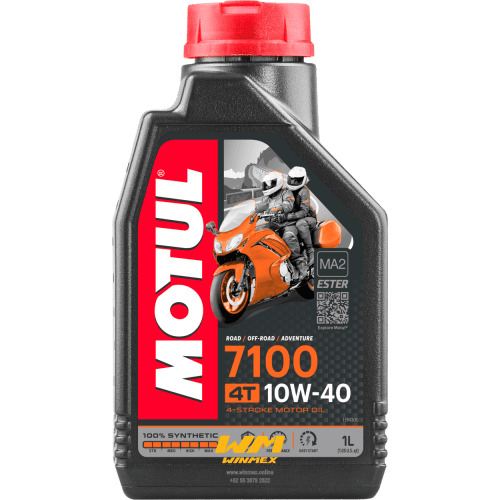 ACEITE(MOTUL) SINTETICO 7100 10W40 1 LT 4 TIEMPOS