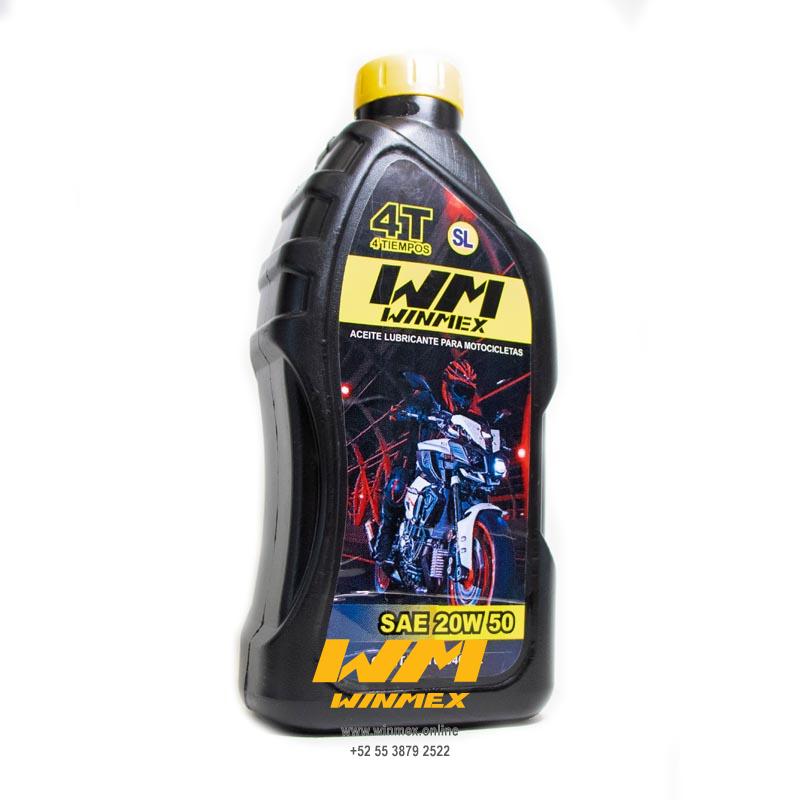 ACEITE (WINMEX) 4T 20W50 1 LT 4 TIEMPOS