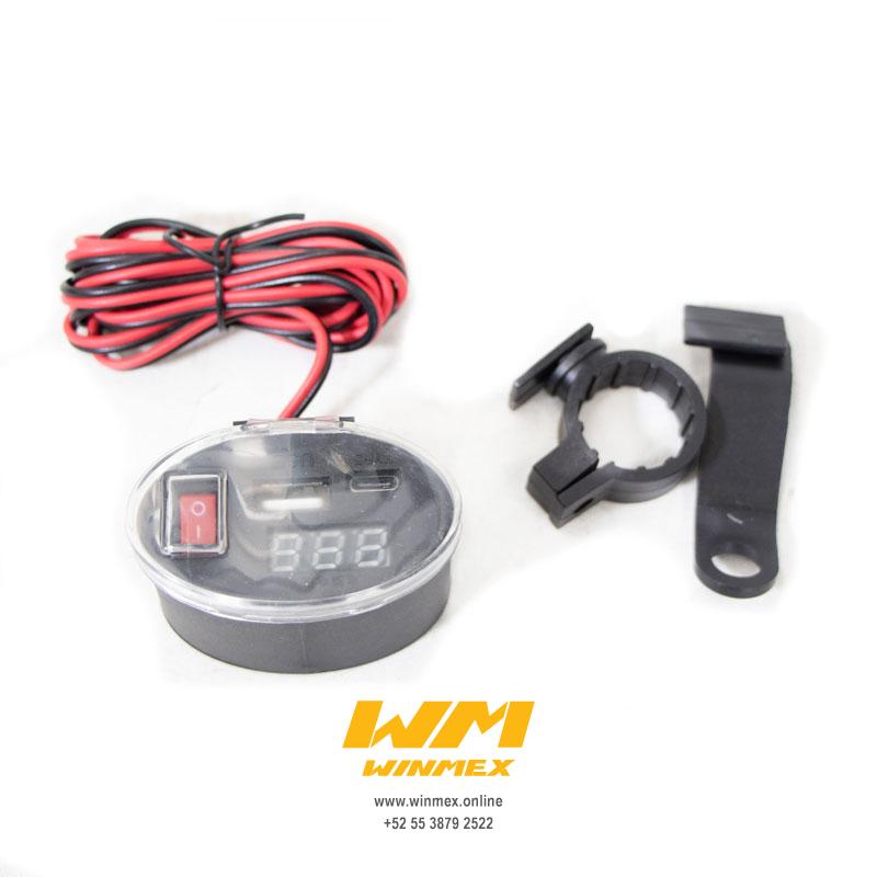 CARGADOR PARA CELULAR CARGA RAPIDA CON INDICADOR DE VOLTAJE MODELO A2 UNIVERSAL A2