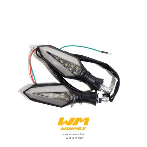 DIRECCIONAL LED CON CUARTO DLC-04 AZUL/AMBAR