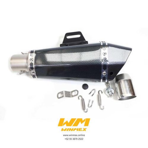 ESCAPE DEPORTIVO UNIVERSAL PISTA AKR CARBONO