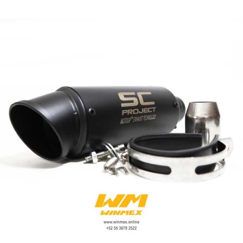 ESCAPE DEPORTIVO UNIVERSAL PISTA GP-SC  NEGRO