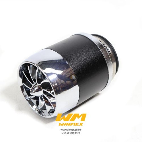FILTRO DE AIRE ALTO FLUJO TURBINA MONSTER 42mm NEGRO