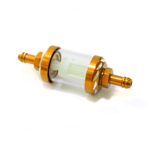 FILTRO DE VIDRIO PARA GASOLINA NARANJA