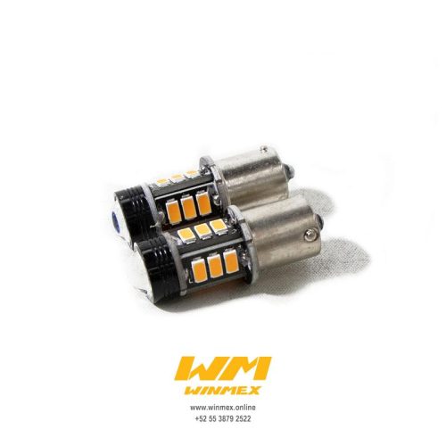 FOCO DIRECCIONAL LED CON LUPA JGO AMBAR