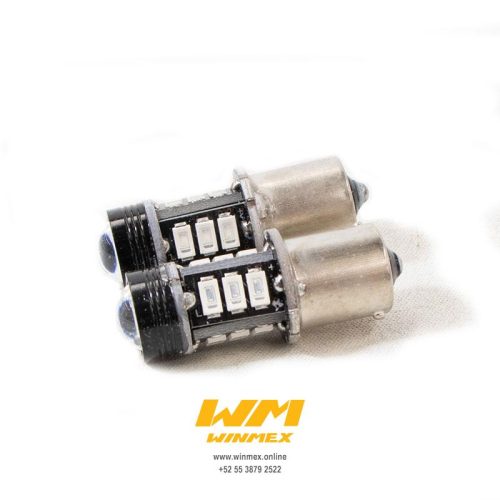 FOCO DIRECCIONAL LED CON LUPA JGO AZUL UNIVERSAL