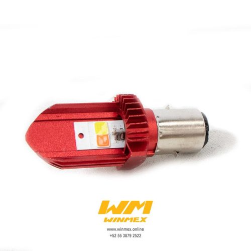 FOCO HIPER-LED MEDIA VUELTA BLANCO/ROJO MODELO X2 UNIVERSAL X2