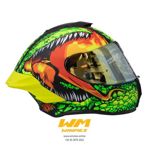 JURASSIC VERDE CASCO CERRADO YOGE