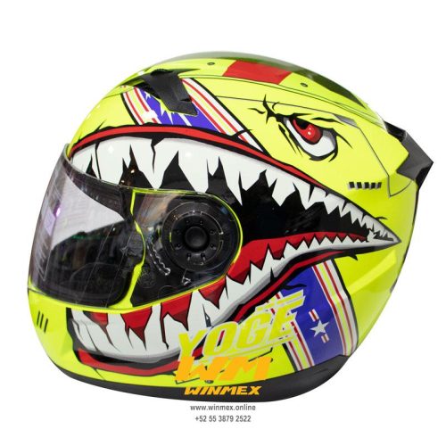 CASCO CERRADO NI?O YOGE YELLOW SHARK A2 M - CERRADO NIÑO YOGE