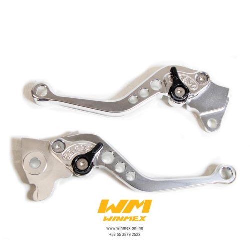 MANIJAS DEPORTIVAS ALUMINIO JGO. FT150 PLATA