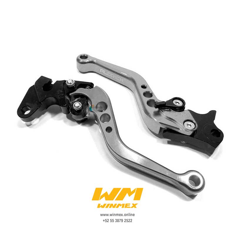 MANIJAS DEPORTIVAS ALUMINIO JGO. FZ16 PLATA