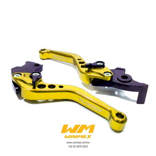 MANIJAS DEPORTIVAS ALUMINIO JGO. PULSAR 200NS DORADO