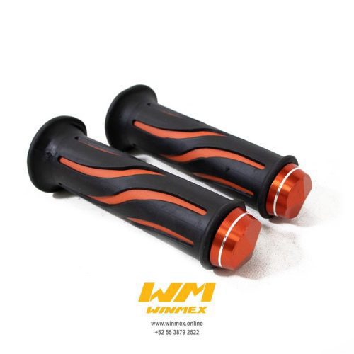 PU?OS DE GOMA CON CONTRAPESO NARANJA