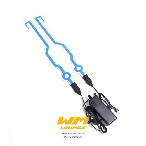 TIRA DE LED JGO. PARA CASCO AZUL