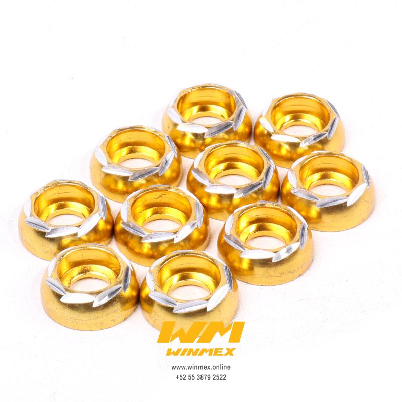 JGO. DE TORNILLERIA DE LUJO DORADO