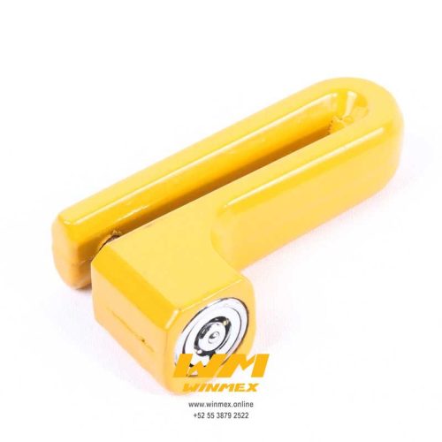 CANDADO LARGO PARA DISCO EN FIERRO AMARILLO