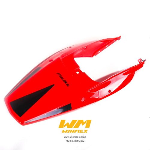 CUBIERTA TRASERA ROJO DM150