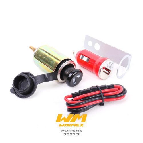 ENCENDEDOR Y GARGADOR USB UNIVERSAL