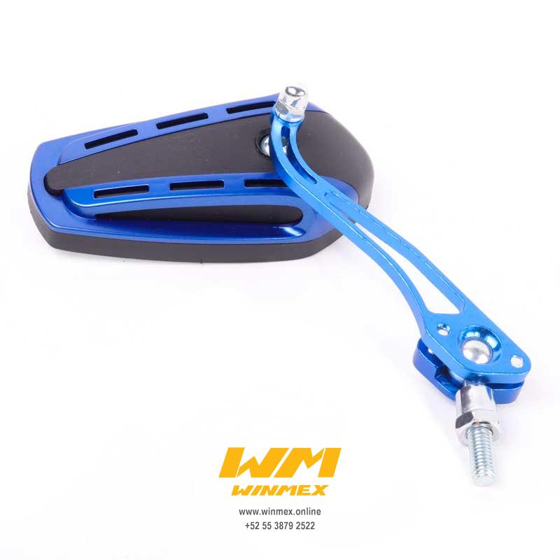 ESPEJO MONSTER JGO. 8mm. AZUL
