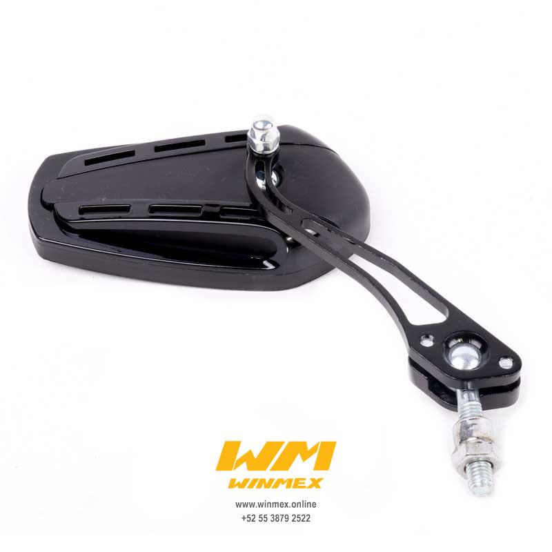 ESPEJO MONSTER JGO. 10mm. NEGRO