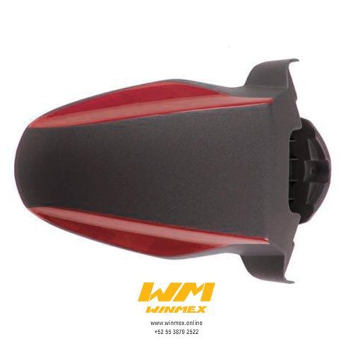 SALPICADERA DELANTERA ROJA/NEGRO WS150, WS175
