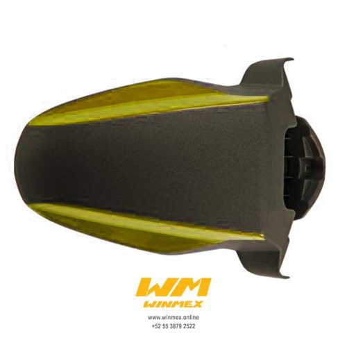 SALPICADERA DELANTERA AMARILLA/NEGRO WS150, WS175