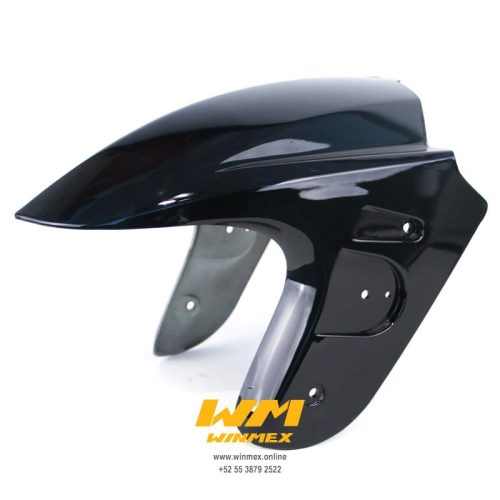 SALPICADERA DELANTERA NEGRO BRILLANTE DS125, DS150, XS150, GS150, GTS175