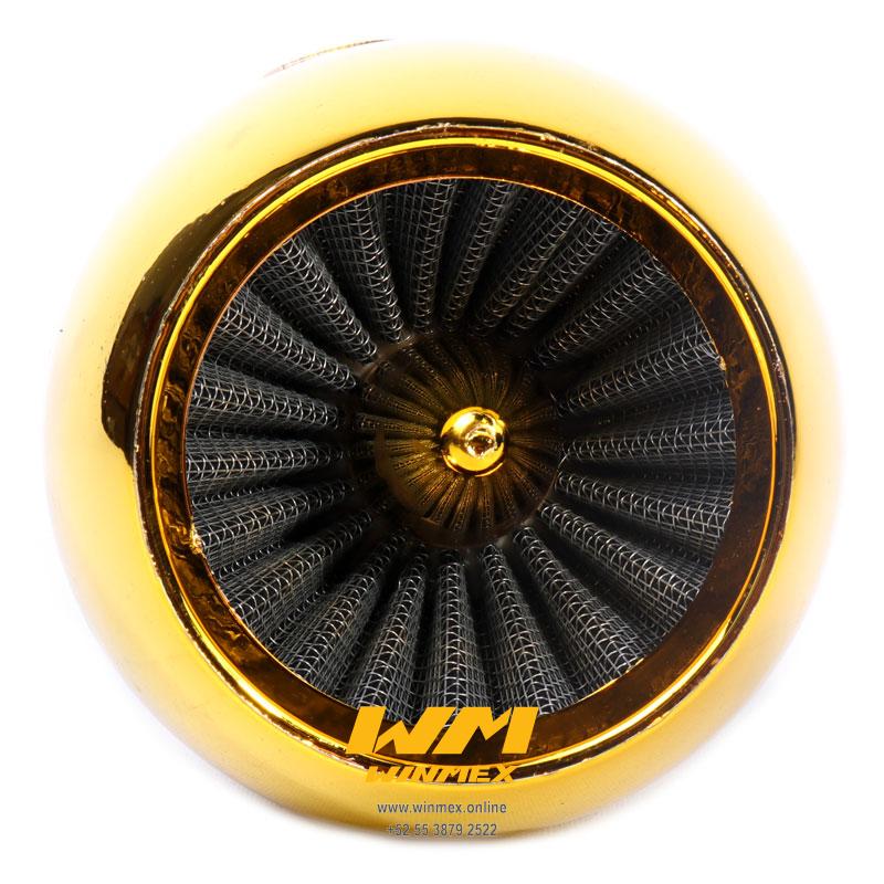 FILTRO DE AIRE ALTO FLUJO 42mm DORADO
