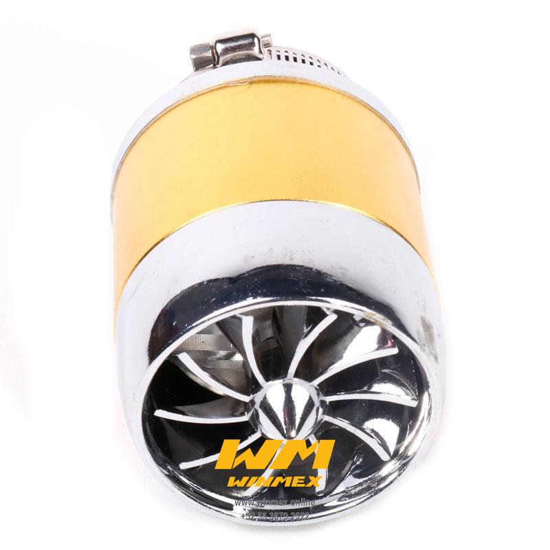 FILTRO DE AIRE ALTO FLUJO TURBINA MONSTER 42mm DORADO