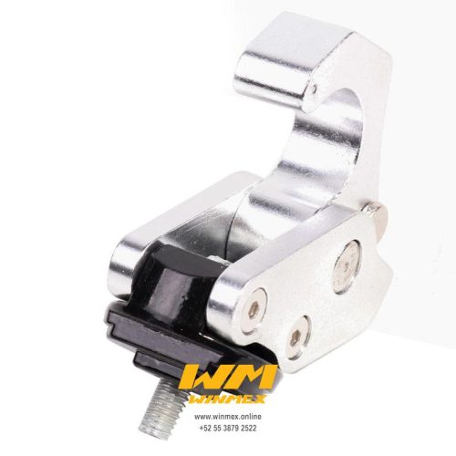 GANCHO PARA CASCO EN ALUMINIO PLATA