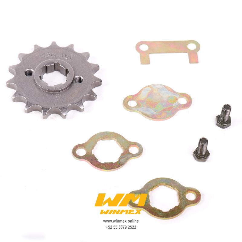 PI?ON 428-15T COMPLETO FT125, FT150, RT200