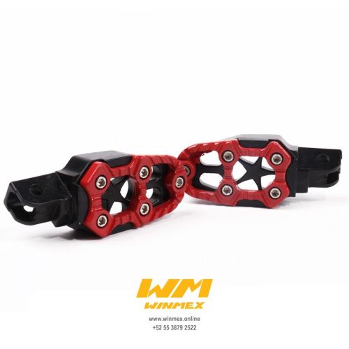 POSAPIE UNIVERSAL TIPO CROSS ROJO