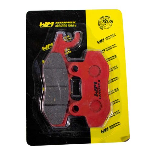BALATAS DE FRENO DELANTERO ROJO DM200