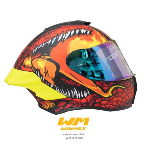 JURASSIC ROJO CASCO CERRADO YOGE