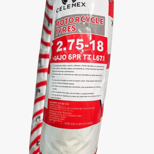 Llanta para Moto Celemex 2.75-18 Gajo