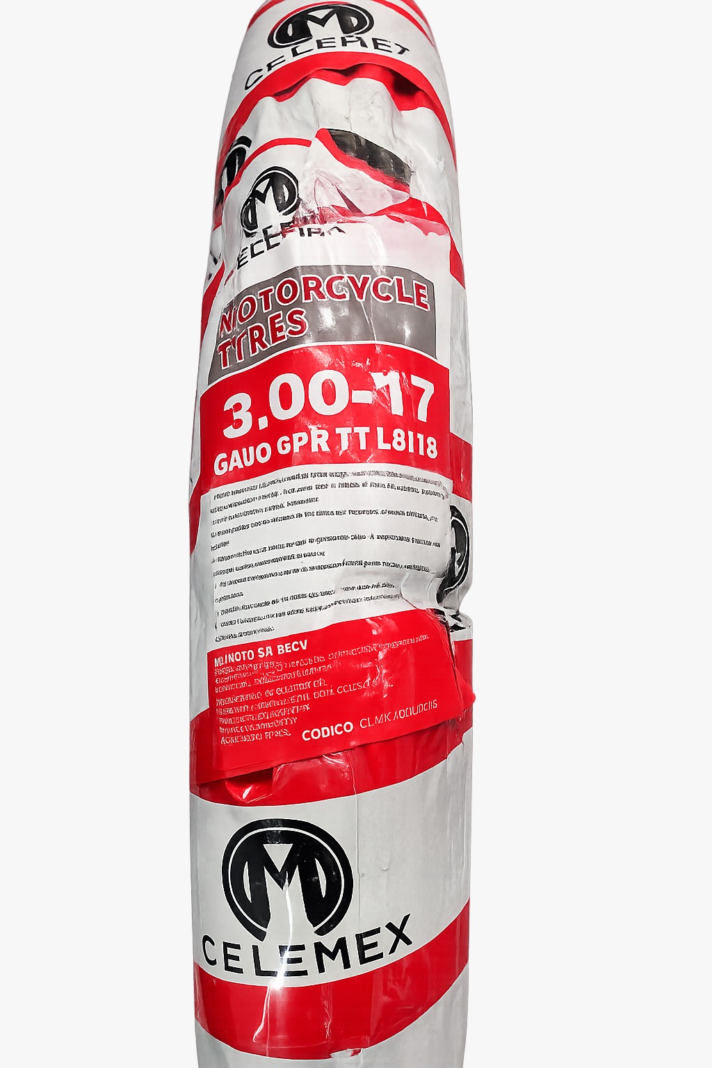 Llanta para Moto Celemex 3.00-17 Gajo