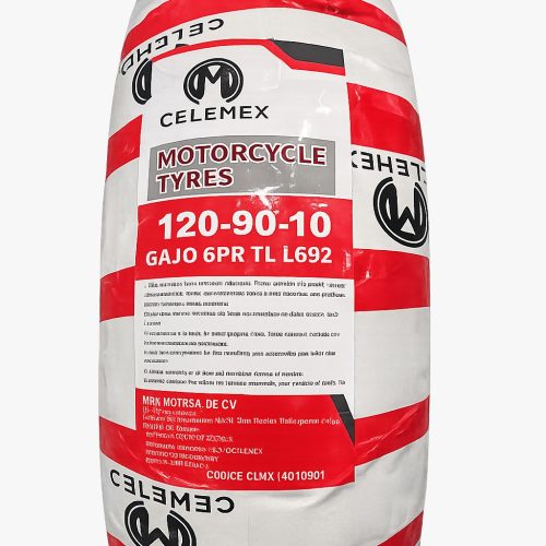 Llanta para Moto Celemex 120/90-10 Gajo scooter