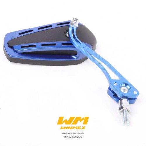 ESPEJO MONSTER JGO. 10mm. AZUL